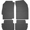 FROGUM El Toro Set di tappetini in gomma per Chevrolet Spark III 2009-2015 | Materiale resistente | Bordo protettivo di 1-5, cm