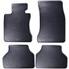 IMJ-Global Tappetini Auto Gomma beeLine su Misura Compatibili con BMW Serie 5 E60 2003-2010, Set Completo di Tappeti Auto per Migliorare Look e Sportività, Tappetino Premium in TPE Durevole