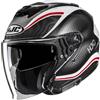 HJC, Casco Moto Jet I31 DEPE Black/Red MC1, S