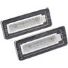 Graootoly Luce targa LED auto per Smart for Two Coupe 450 451