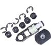 TEUIRHD Cavo Push-pull Compatibile Con Fiat Per Sedici 2005 2006 2007 2008 2009 2010 Kit Di Riparazione Del Cavo Di Controllo Della Boccola Dell'asta Terminale Della Leva Del Cambio