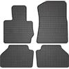 FROGUM El Toro Set di tappetini in gomma per BMW X3 F25 2010-2017/X4 F26 2014-2018 | Materiale resistente | Bordo protettivo di 1-5, cm