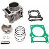 SMJDPIWRO Kit cilindro originale Hisun 500, pistone e anello elastico for Hisun 500cc HS500 ATV UTV Massimo Supermach Col-man 12100-F18-0000 LU022840 13101-004-0000 13101-F18-0000 12250-004-000