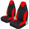 KROREN coprisedile per auto Per TOYOTA per Aygo 2 pezzi coprisedili per auto con secchio sedile anteriore universale auto camion protezione sedile SUV Coprisedili Auto (Color : 4)