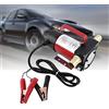 GOTOTOP Pompa Gasolio Pompa di trasferimento,12 V 40l/min 160W Pompa Carburante Benzina Liquido Refuel Trasferimento Portatile per Auto/Moto/Veicolo, Portatile, Carburante