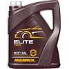 MANNOL Olio motore 5W-40 5 L Compatibilità con RENAULT Clio III Hatchback BR0/1, CR0/1 CLIO II BB0/1/2, CB0/1/2, PEUGEOT 206 2 volumi/Coda spiovente 2A/C 207 WA, WC 208 I Hatchback CA, CC