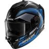 SHARK, Casco Moto Integrale SPARTAN GT PRO CARBON RITMO Black / Blue DBU, S