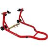 TSS Tuning Honda Cavalletto di montaggio posteriore moto rosso compatibile con DUCATI Monster 797 2017-2020 MD