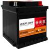 La Casa della Batteria Batteria Auto Expedit Moving Energy Tech Batteria 12v Batteria Auto 44Ah 390A CUBETTO L0 44P DX Dimensioni 17.5×17.5×19 cm Senza Manutenzione Pronta all'Uso Made in Italy