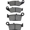 Road Passion Anteriore e Posteriori Pastiglia Freno Kit Compatibile con Kawasaki KX125 KX 125 1995 1996 1997 1998 1999 2000 2001 2002 2003 2004 2005