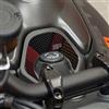 Paraserbatoio.it ADESIVO RESINATO EFFETTO 3D, PER MOTO COMPATIBILE CON DUCATI MONSTER 937 SP DARK STEALTH (PROTEZIONE ZONA CHIAVE)