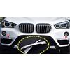 carwest Anteriore testa Nebbia Copertura Della Lampada Trim Stampaggio Accessori Auto Fit for X1 F48 2016 2017 2pcs