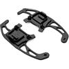 SHUGWA Paletta Cambio Volante Cambio Al Volante Dell'auto Per Golf 7 7.5 Per GTI MK7 2015-2020 Palette per Volante(Black)