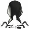 FJGIGN Parabrezza Anteriore Moto Parabrezza Con Staffa Per DUCATI Per Monster 937 950 2021-2022 Cupolino(Dark Smoke)