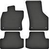Hobbycar Tappetini in gomma compatibili con VW T-Roc Tappeti per auto su misura Antiscivolo, Nero Hobbycar