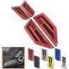 Heinmo 1 Set Moto Pedali Passeggero In Alluminio Pedane Poggiapiedi Pedana Passo Pedali Piastra Pad Per Yama' T MAX T-max 530 TMAX530 2012-2016 Pedale (red)