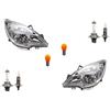 Johns Faro anteriore alogeno per Opel Meriva B 10-13 Set di lampadine L R