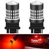 KATUR 3157 3047 3057 3156 Lampadina a LED 900 Lumen 3014 78SMD Lampadine a LED per Freno Segnale di Girata Luce di retromarcia a Backup, Rosso Brillante (Confezione da 2)