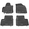 MTM Tappetini Gomma per Suzuki Swift 09.2010-04.2017 Design a Vaschetta, su Misura con Bordi Rialzati cod. 3D 5709