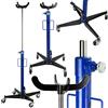 IMJ-Global Sollevatore Idraulico Martinetto 500 kg per Cambio Trasmissione Auto Carrello Portata 0,5 Tonnellata Altezza Regolabile da 110-180 cm Jack di Trasmissione Officina Garage