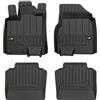 IMJ-Global Tappetini Auto Gomma ProLine 3D su Misura Compatibili con Nissan Qashqai I 2006-2013 +2, Set Completo di Tappeti Auto TPE per Migliorare Look e Sportività