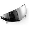 SHENJMAI Lente per casco moto Visiera originale for casco da moto, lente colorata, parabrezza, accessori(Silver)