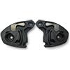 EXOCOM Scorpion 99-928-31 Kit piastre meccanismo visiera nero per EXO-GT SP Air EXO-530 Air EXO-530i Air EXO-1500 Air