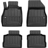 IMJ-Global Tappetini Auto Gomma ProLine 3D su Misura Compatibili con Nissan Micra K14 2016-2022, Set Completo di Tappeti Auto TPE per Migliorare Look e Sportività, Tappetino Premium in TPE Durevole