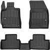 IMJ-Global Tappetini per auto ProLine 3D compatibile con DS DS4 2021 in poi su misura in gomma | Set di tappetini premium | Materiale TPE durevole | Bordini più alti