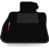 Somer Car Tappetino Auto SOLO LATO GUIDA 1pz compatibile con BMW Serie 1 F40 2019-2024 | 1 tappeto su misura in moquette, bandiera francia