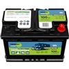 EnergyTank Batteria Gel 12V 100Ah per Camper