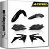 MOTOTOPGUN acerbis 0015803.090 kit plastiche nero compatibile con honda crf 450 r 2011 2012 mototopgun