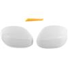 Motoforti ABS Sinistra Destro Sostituzione Calotta Coprispecchietto Bianco per per mini F54 Clubman 2020-2024 senza Corno Copertura Protezione Specchio No.51169881533
