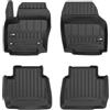 IMJ-Global Tappetini Auto Gomma ProLine 3D su Misura Compatibili con Ford Mondeo IV 2007-2014 distanza tra bottoni 25,5 cm, Set Completo di Tappeti Auto TPE per Migliorare Look e Sportività