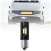 NSLUMO LAMPADA RETROMARCIA 21 LED P21W CANBUS 6000K NESSUN ERRORE per AB.ARTH PUNTO EVO 199 2009-2012 Ba15S 1156 Luce di retromarcia a LED 1x P21W Luci di retromarcia