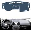 Generico Pelle di alta qualità copri cruscotto Compatibile con LR Freelander 2, antiriflesso tappetino cruscotto (blue)
