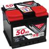 CilliTek Batteria Auto da 50AH 450A 12V polo positivo destro cassetta L1