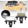 NSLUMO luce targa LED per T/oyota GR Yaris 2020-2022 Yaris XP21 2020-2022 | Corolla E210 station wagon Sports 2019-2022 6000K bianco xenon lente trasparente plug-and-play IP67