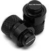 TEAUSA Moto Cavalletto Cavalletto Laterale Estensione Pad Tappi Valvola Fit for DUCATI Multistrada 950 1100 1260 1200 S GT 1200 S V4 Accessori (Size : 2 Black Valve Caps)