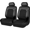 GTFRFD Auto Set Coprisedili per Fiat 500L 500X 500S 500e 500 Protezione del Sedile Impermeabile in Pelle PU a 5 Posti,D