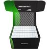 HASKYY 5KG Pesi equilibratura Nero 10x5g I Pesi Adesivi Pesi in Acciaio Striscia Adesiva 100x con Bordo di Uscita I Zinco