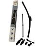 AOQ ORIGINAL QUALITY AOQ - Spazzole tergicristallo anteriori set da 2 - compatibile con Peugeot 107,108, compatibile con Toyota AYGO, compatibile con Citroen C1