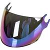 Baoblaze Visiera per Casco Lente per Parabrezza Apribile AntiGraffio Adatto Solo per Il Modello Ls2 Of562, Proteggere Gli Occhi E Il Viso Luce, Vento, Sabbia - Colorato