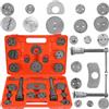 Generic Arretratore per Pistoncini Freni Smontaggio Dischi Ripristino Pistone del Freno Sostituzione Pastiglie Freni Set 22 Pezzi