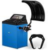 MSW Motor Technics MSW Equilibratrice Gomme Bilanciatrice Gomme MSW-WB-270 (4-7 s Tempo di misurazione, 189 Giri/m, Precisione di 5 g)