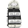 VBVKEPENDZ Pulsantiera Alzacristalli Per Mercedes Per B&enz Classe C E GLC C200 E260 E300 W205 W253 W213 2015-2021 Interruttore A Pulsante Alzacristallo Elettrico Principale(Nero)