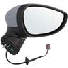 BLIC 5402-04-1112394P Specchietto retrovisore esterno Specchio completo asferico Dx Compatibilità con FORD Fiesta Mk6 Hatchback JA8, JR8 Fiesta Mk6 Van Fiesta Mk6 Sedan Fiesta Mk5 Sedan JAS, JBS