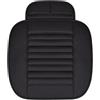 QZQXEMEDQ Set Coprisedili Auto Per VOLVO Per XC60 XC90 XC40 XC70 S60L Per C30 S80 S90 V50 V60 Coprisedile Auto Pelle PU Protettiva(Black 1 Seat)