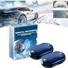 Rietoiu Dispositivo Antigelo Elettromagnetico per Rimozione Neve da Auto [Upgrade Solar Drive], Strumento Antigelo per Rimozione Neve, Defroster Molecolare per Parabrezza Anteriore e Posteriore per Auto, Casa