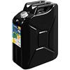 Lampa 67005 Premium, tanica Carburante in Metallo - 20 L - Nero